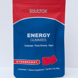 Soultox ENERGY Mushroom Gummies with Ginseng