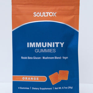 Soultox IMMUNITY Reishi Mushroom Beta Glucan Gummies