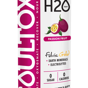 SOULTOX Alkaline Electrolyte Flavored Water - Mineral Infused Hydration Cans, 12 Pack