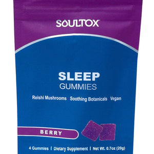 Soultox SLEEP Reishi Mushroom Gummies