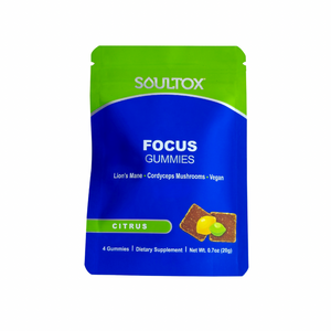 Soultox FOCUS Lion's Mane Mushroom Gummies