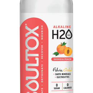 SoulTox 4-Flavor Variety Alkaline Fulvic Gold Bottles 12 Pack