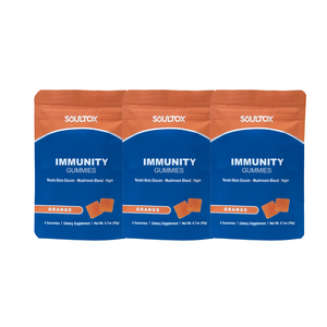 Soultox IMMUNITY Reishi Mushroom Beta Glucan Gummies