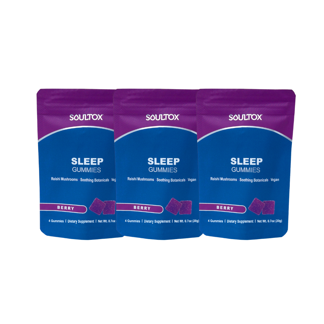 Soultox SLEEP Reishi Mushroom Gummies